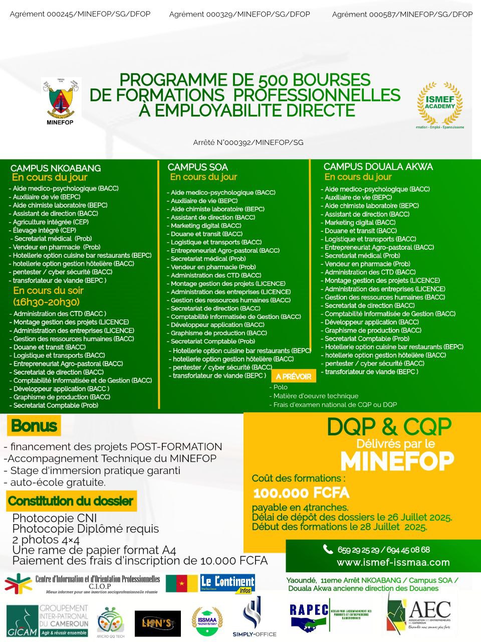 Flyer ISMEF Academy
